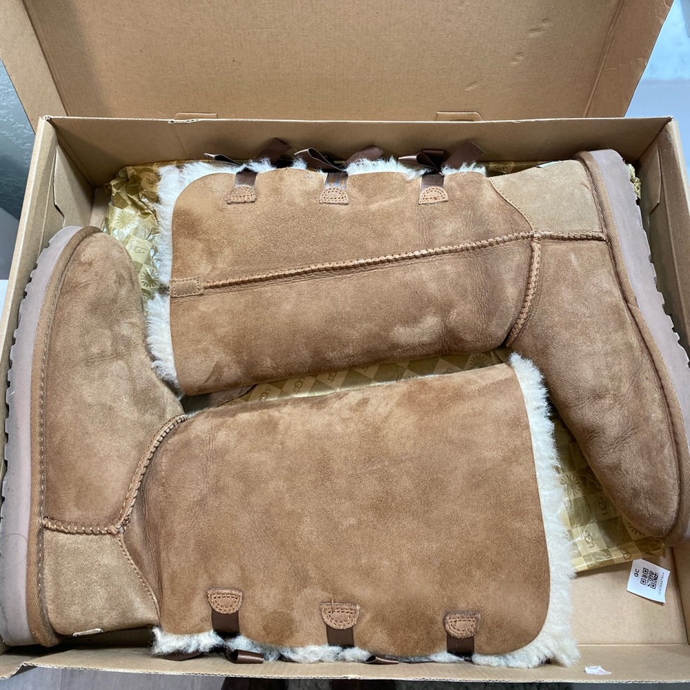 Chestnut Bailey Bow Tall Ugg